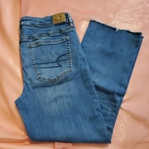 AMERICAN EAGLE 12 REG, HI-RISE CROP ITEM# 5046